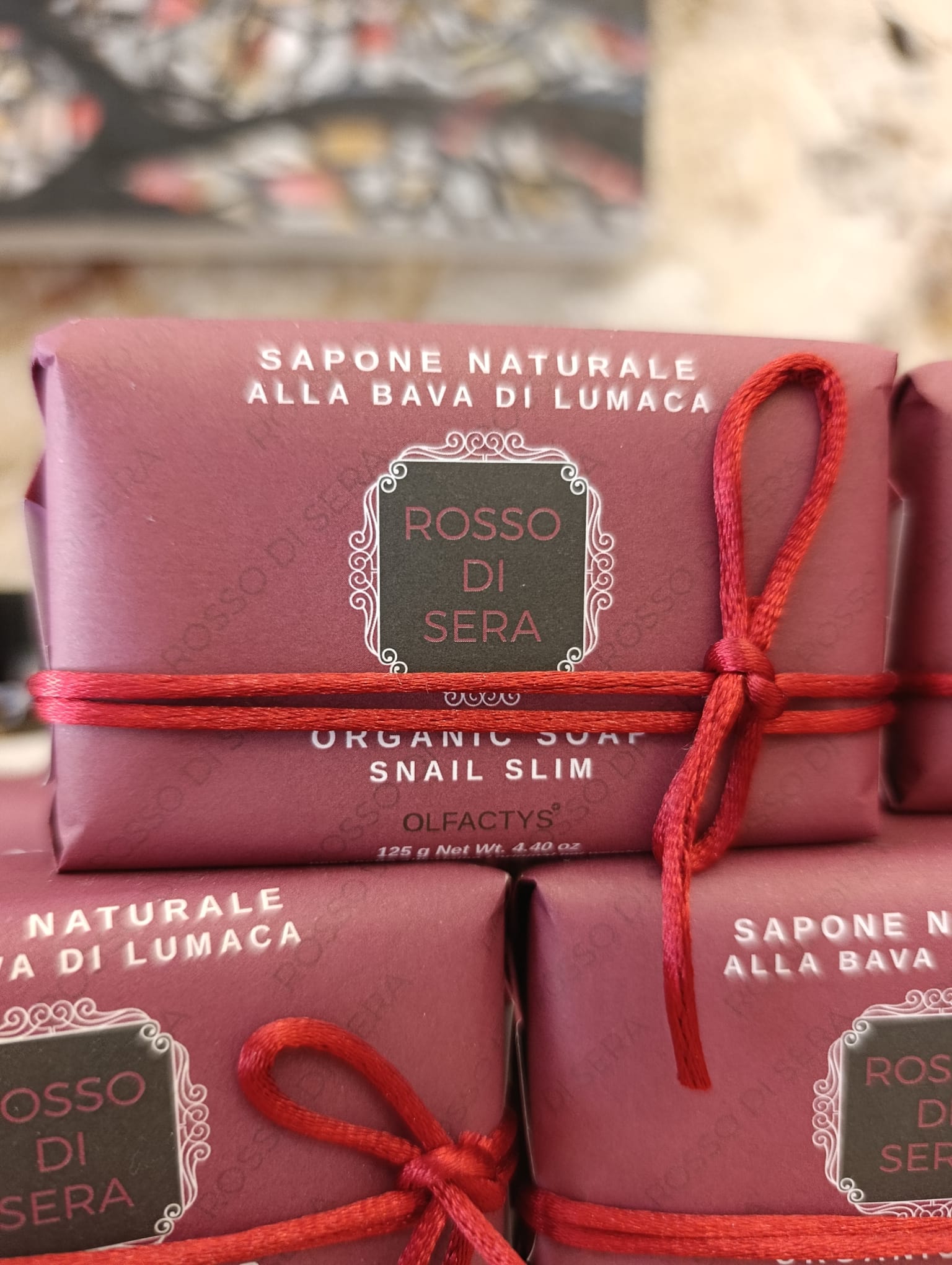 ROSSO DI SERA - Sapone naturale