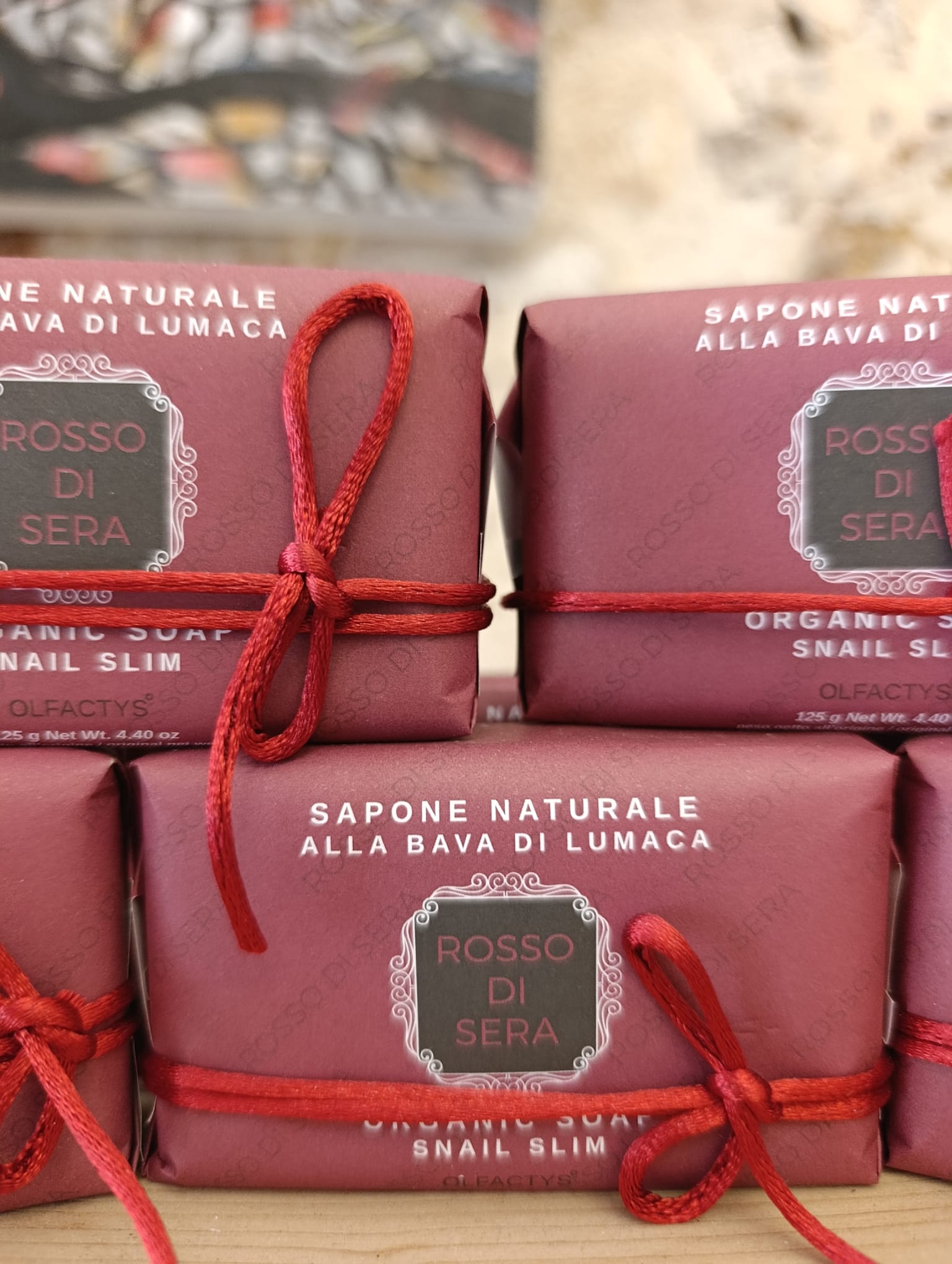 ROSSO DI SERA - Sapone naturale