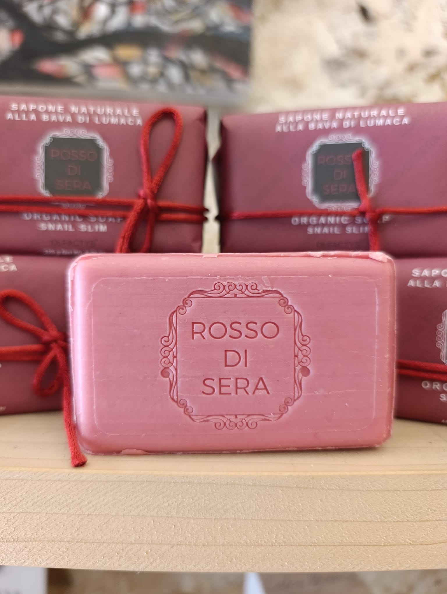 ROSSO DI SERA - Sapone naturale