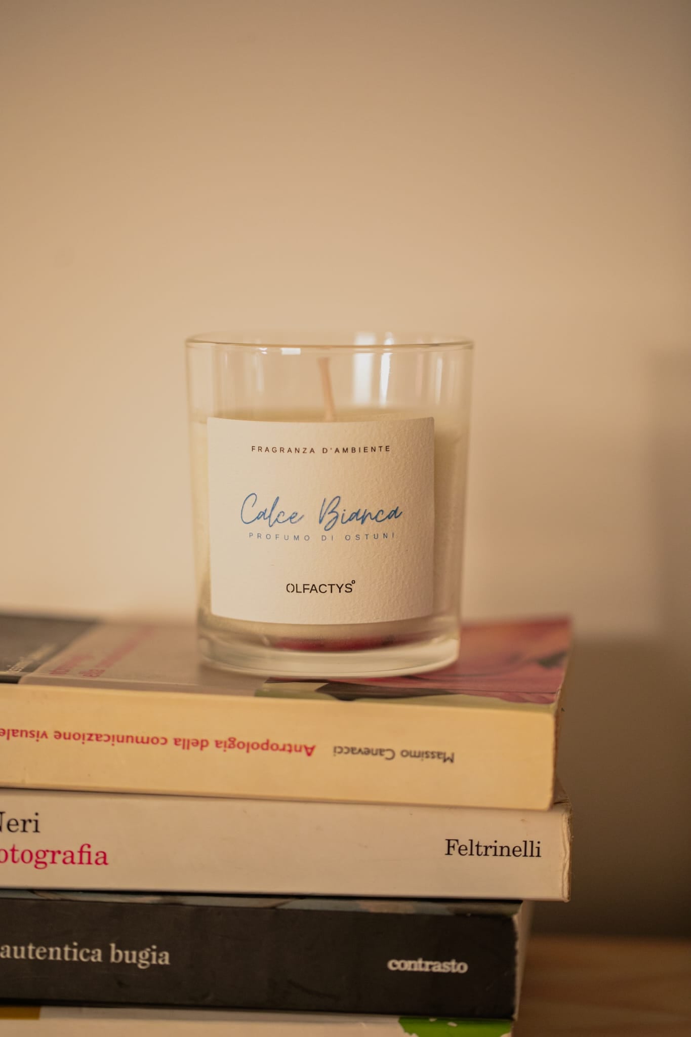 CALCE BIANCA -  Candela Artigianale Naturale