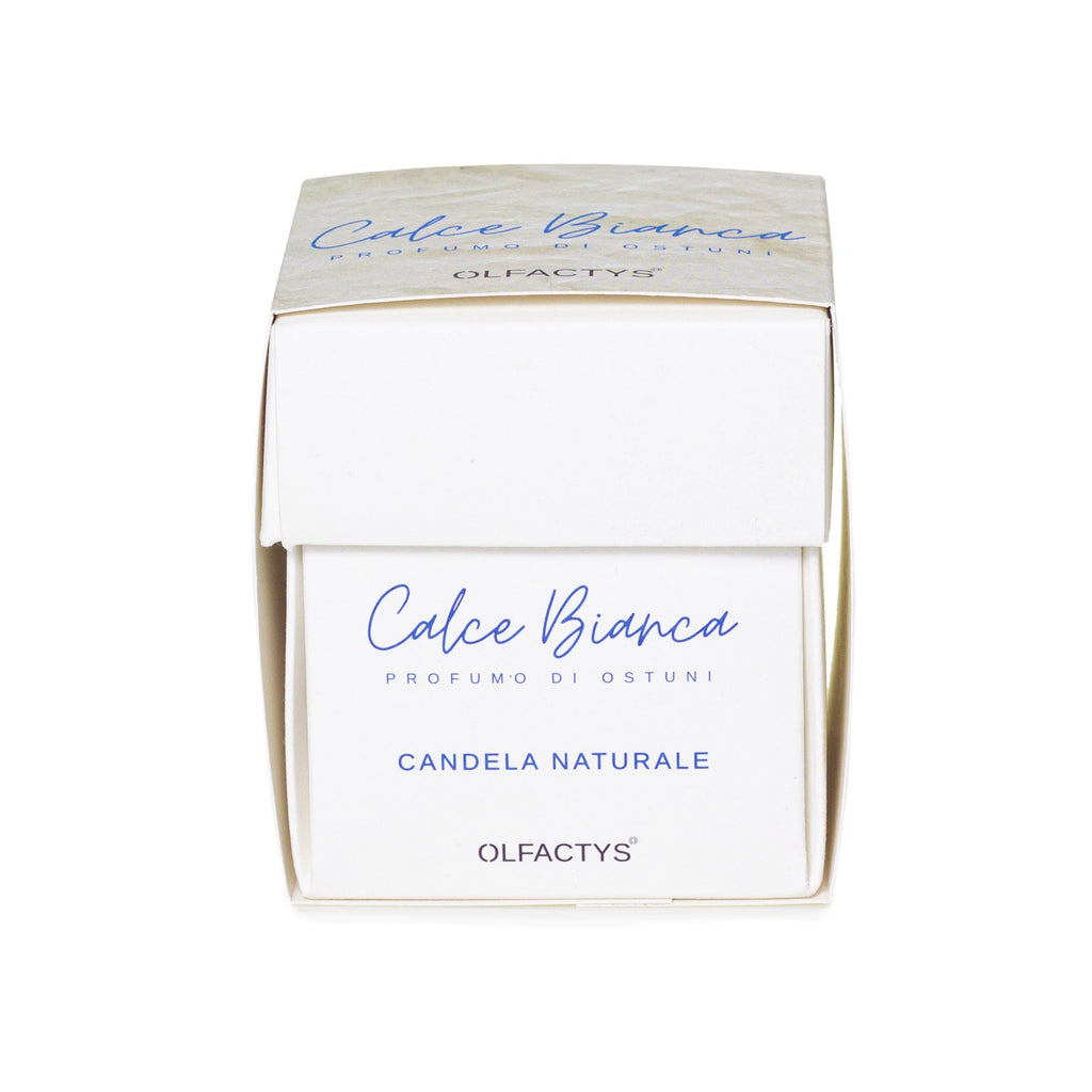 CALCE BIANCA -  Candela Artigianale Naturale