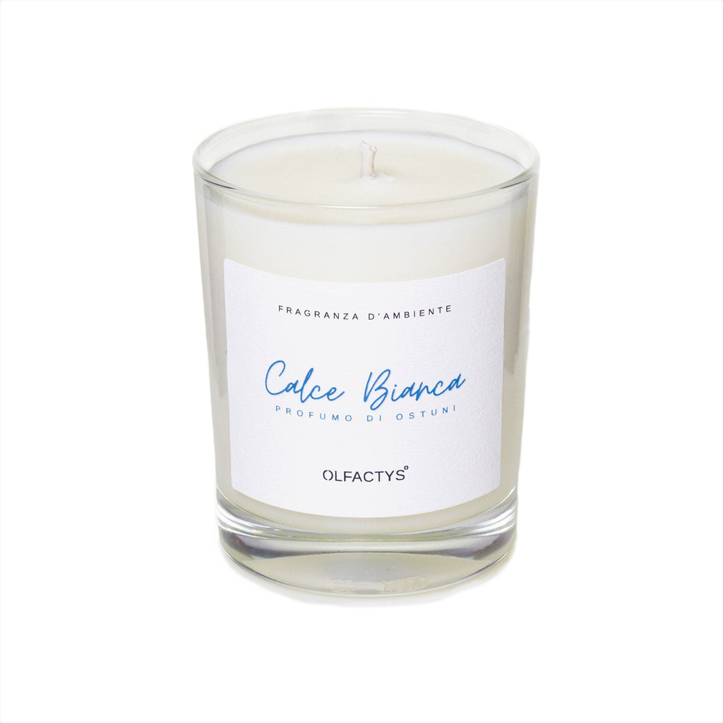 CALCE BIANCA -  Candela Artigianale Naturale