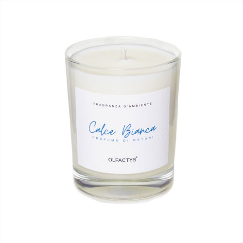 CALCE BIANCA -  Candela Artigianale Naturale