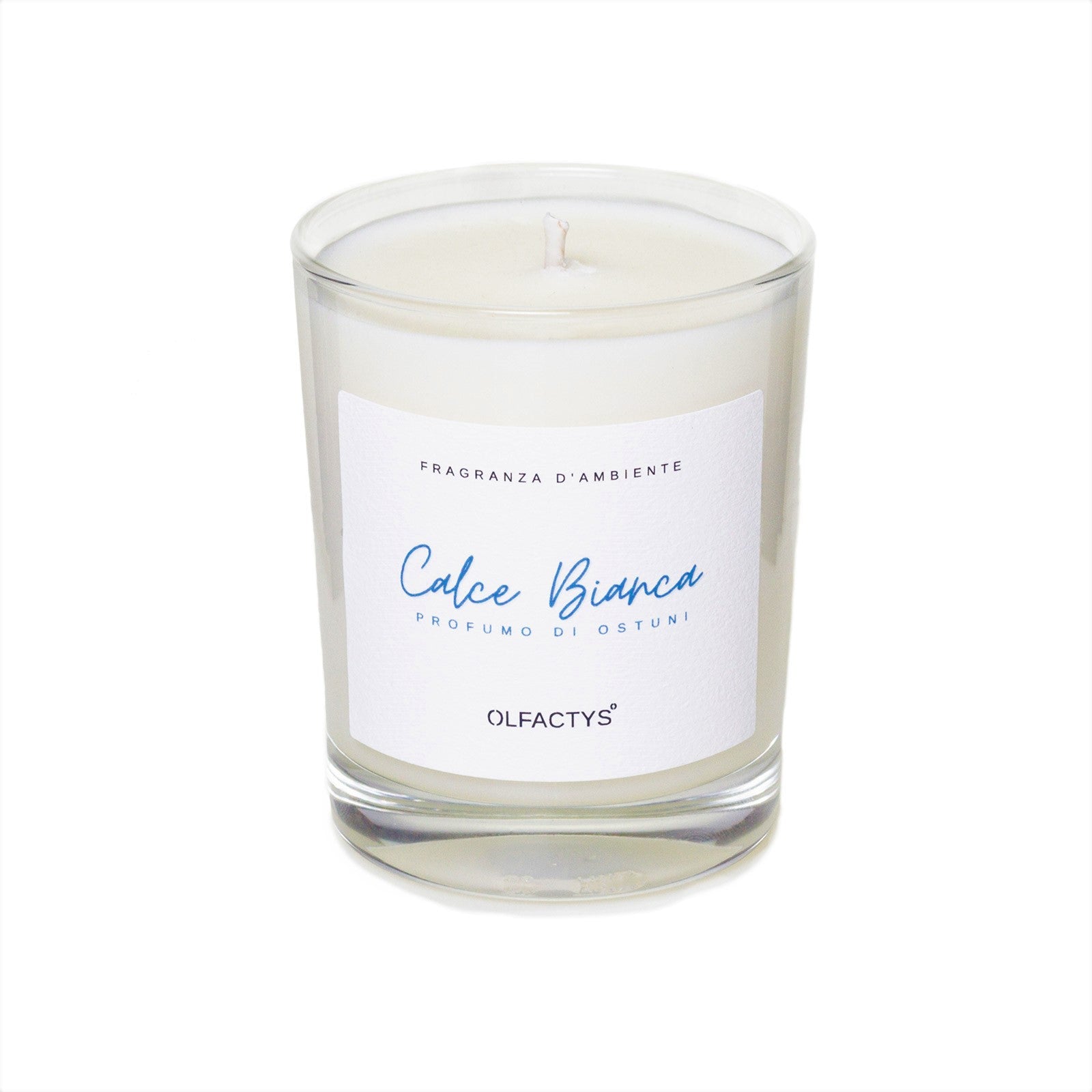 CALCE BIANCA -  Candela Artigianale Naturale